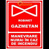 Indicatoare pentru robinet de incendiu